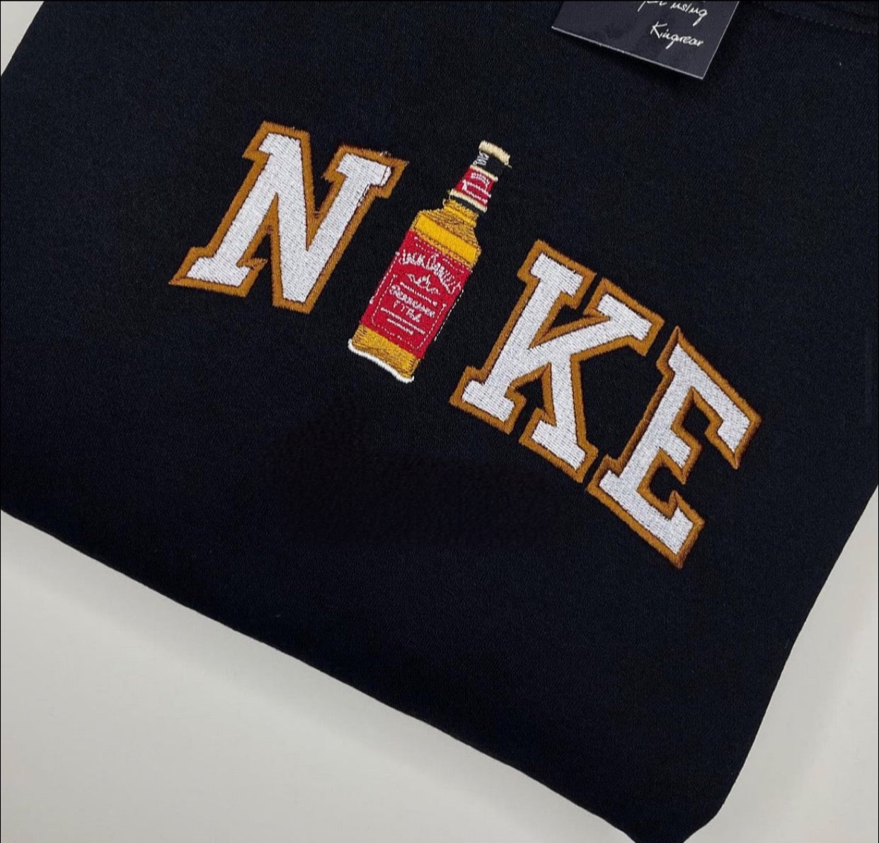 Bluza Haftowana Jack Daniels Fire Nike