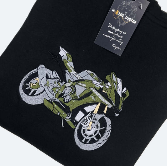 Haft na bluzie z Twojego zdjęcia motoru