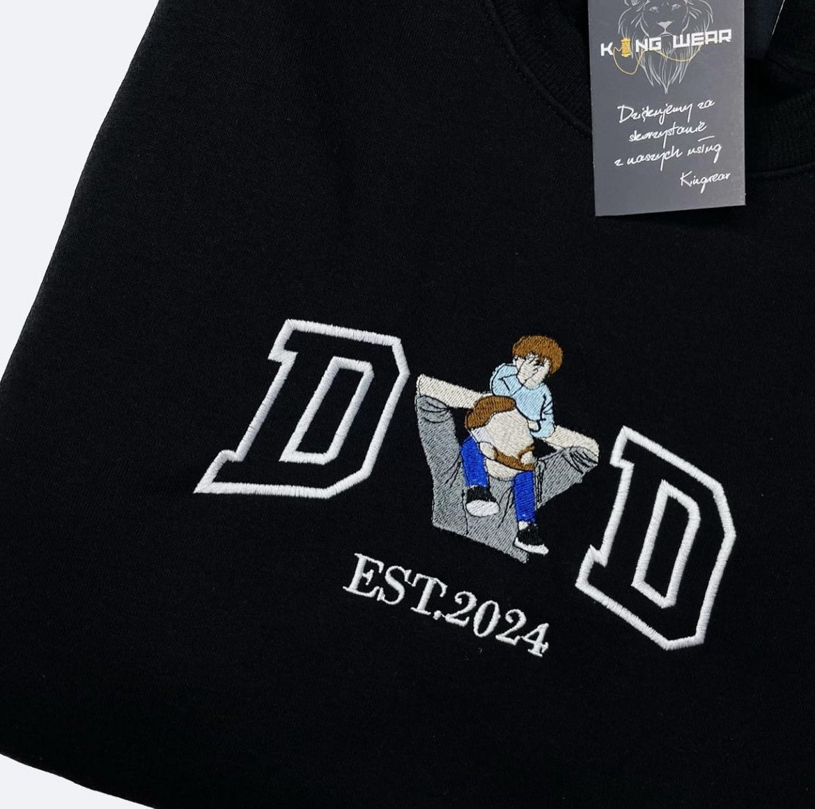 Bluza DAD bez kaptura