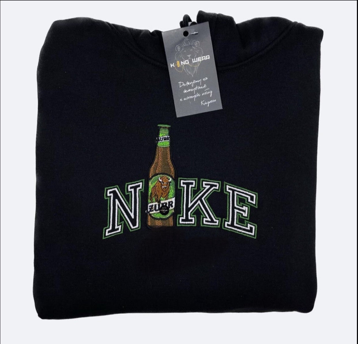Bluza z haftem żubr