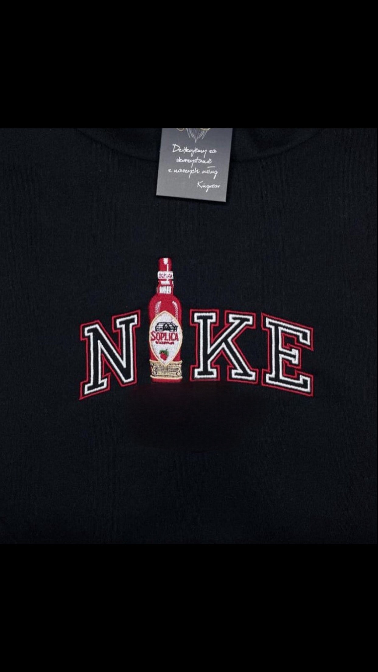 Koszulka z haftem Soplicy Malinowej