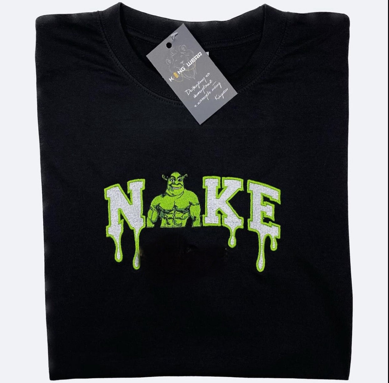 Koszulka z haftem Shrek