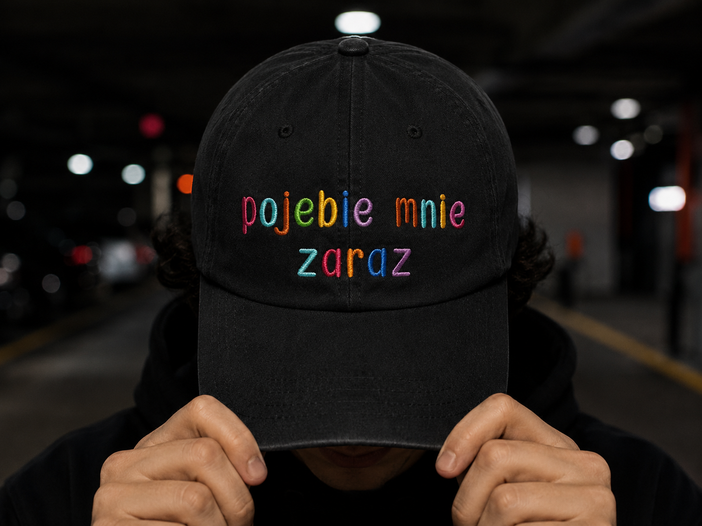 Czapka z haftem „P****** mnie zaraz”