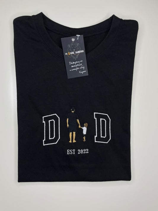 Personalizowana Bluza Haftowana – Dad z Twoim Zdjęciem