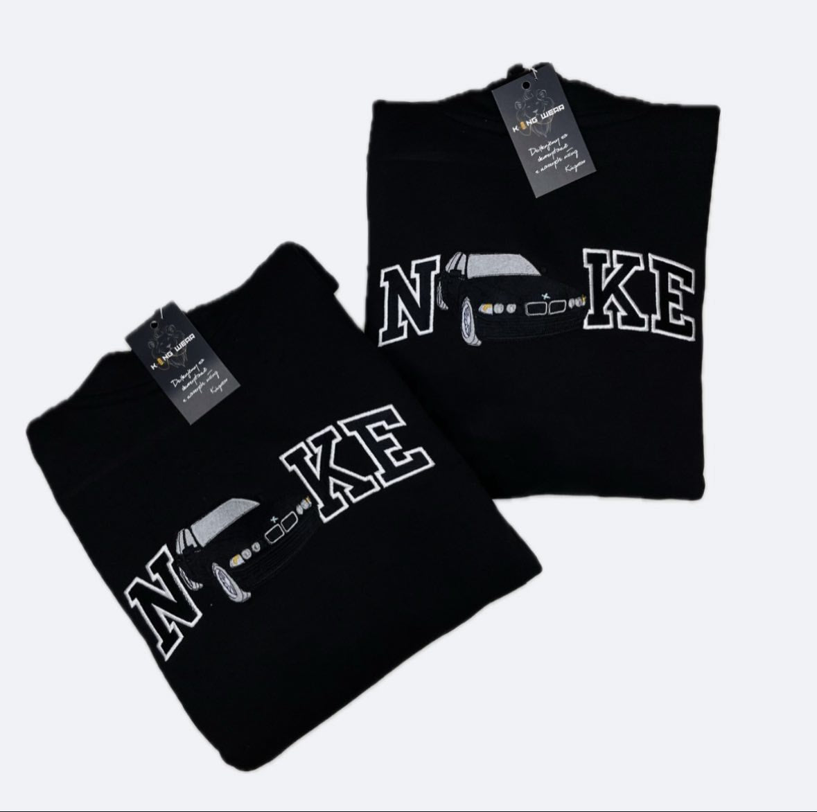 Personalizowana Bluza Haftowana – Samochód, Pupil, Wasze zdjęcie + NKE