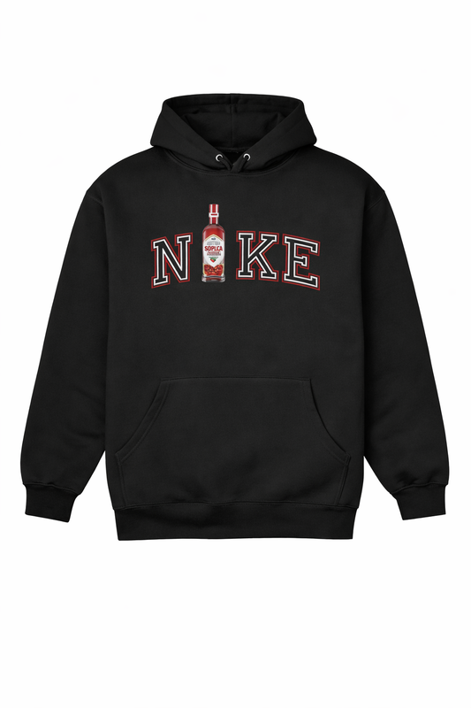 Bluza Haftowana  NKE – Wiśnia