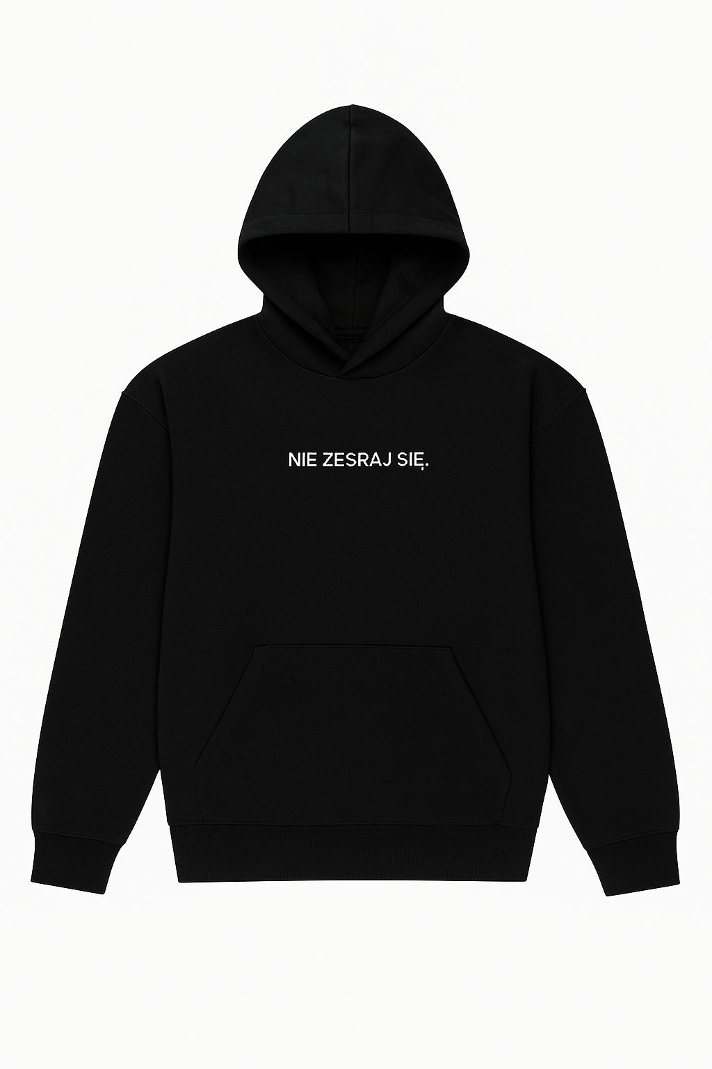Bluza haftowana nie zesraj się