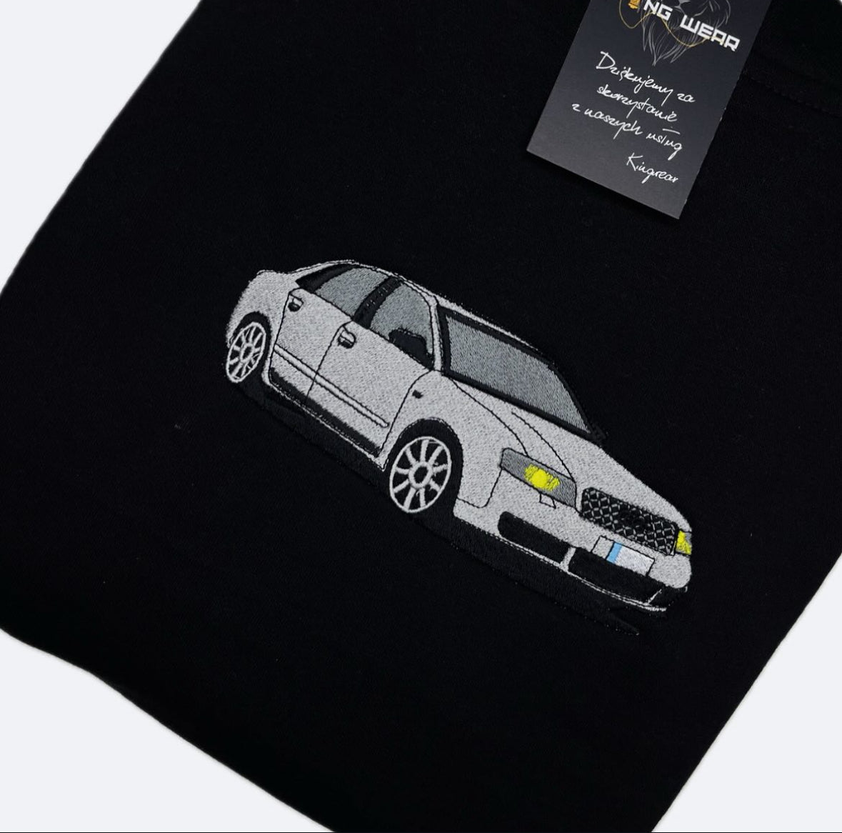 Bluza haftowana z Twoim samochodem
