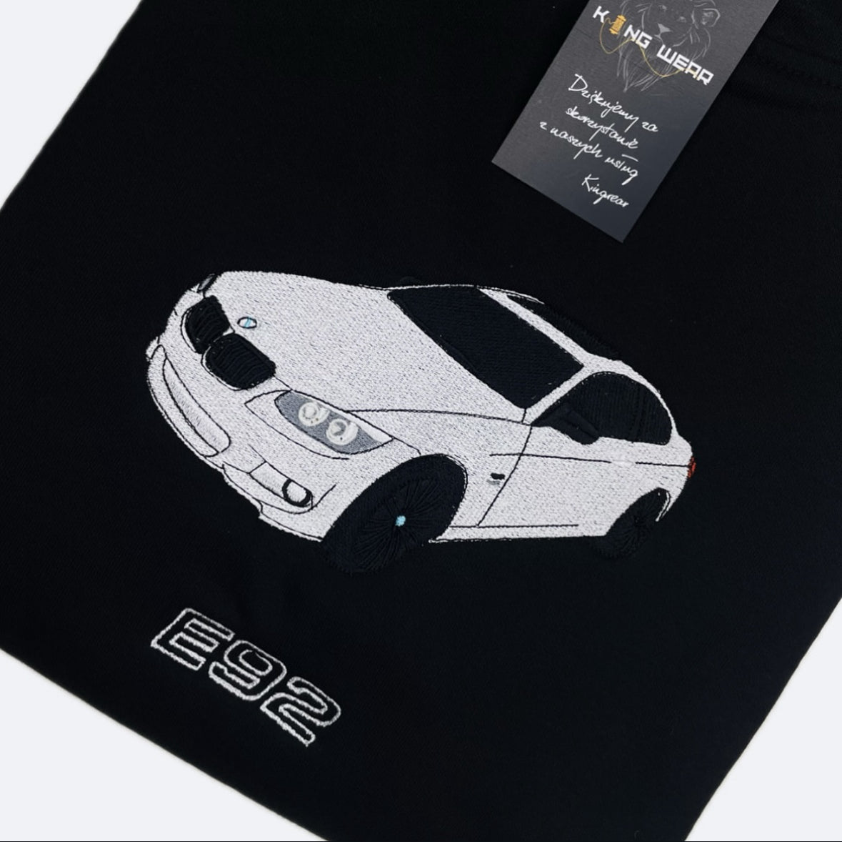 Bluza haftowana z Twoim samochodem