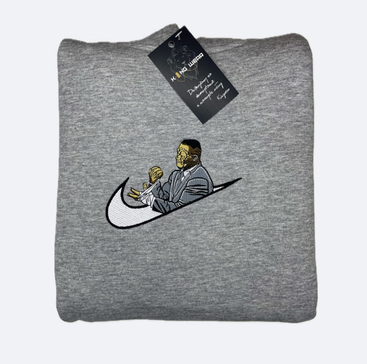 Bluza z kapturem Haftowana Mike Tyson