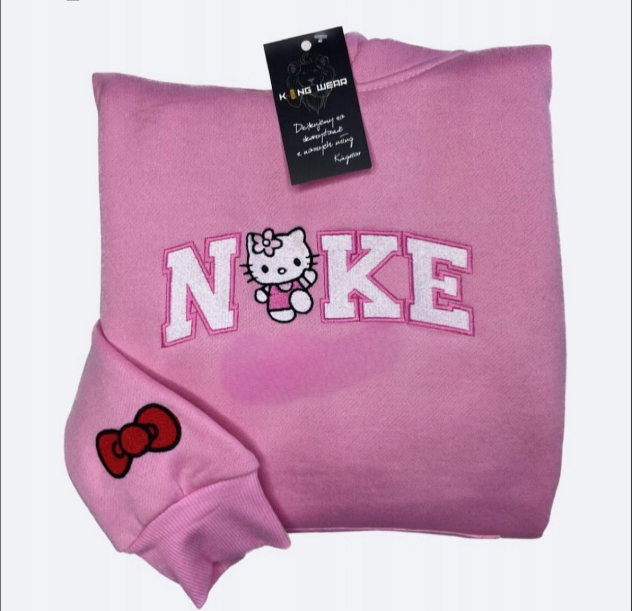 Bluzy Haftowane dla par Hello Kity & Spider-Man