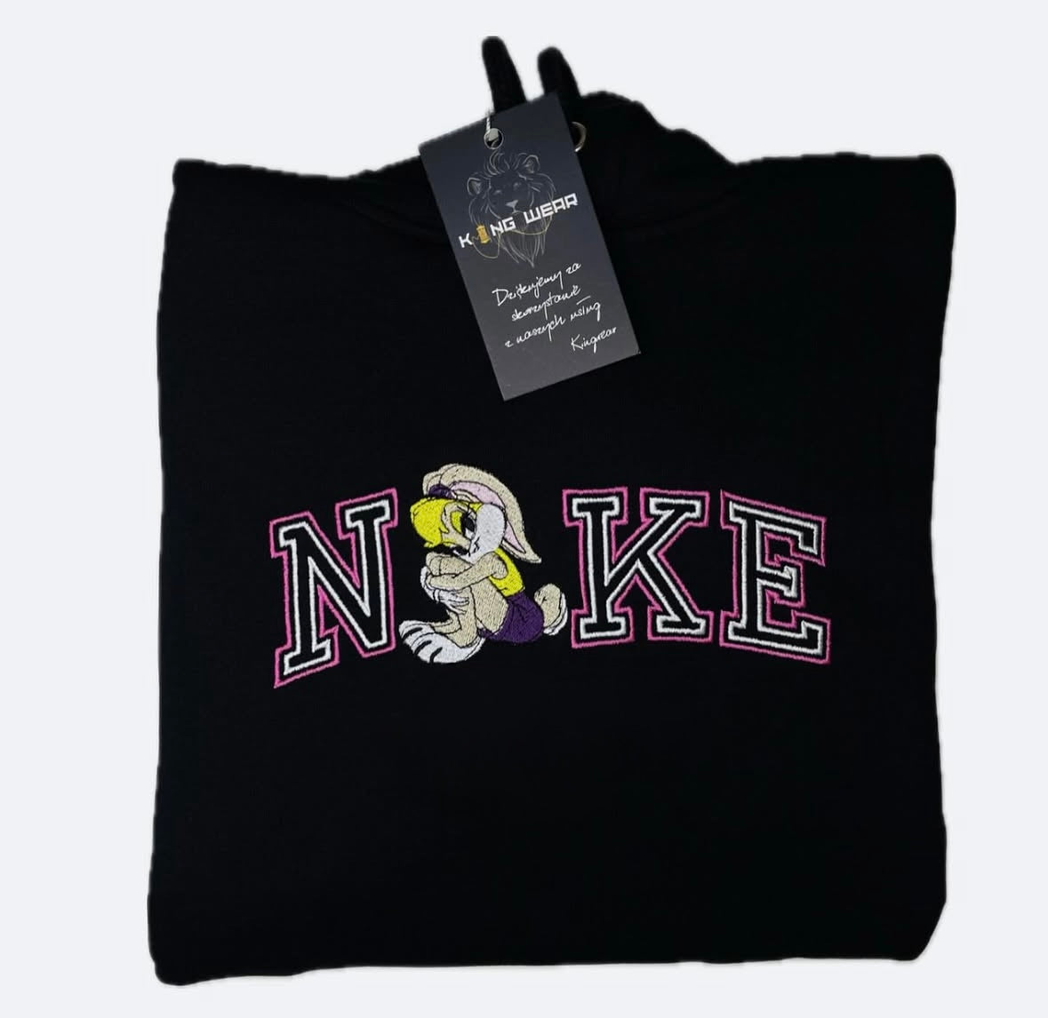 Bluzy haftowane z kapturem Matching LOLA&BUGS