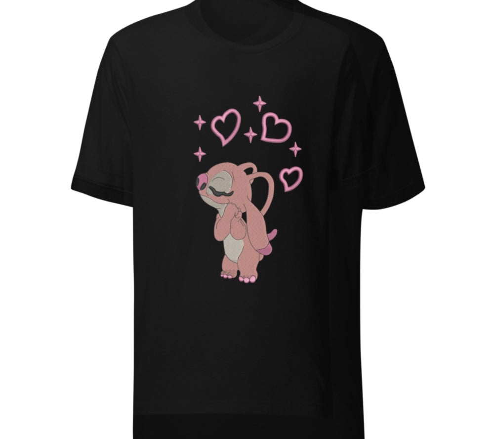 👩‍❤️‍👨 Koszulki MATCHING dla PAR – Stitch & Angel 💙💖