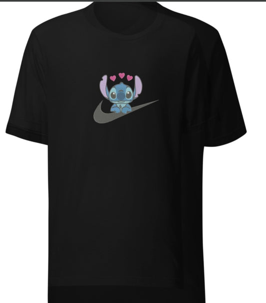 Koszulka z haftem Stitch