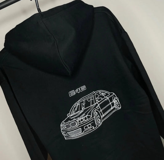 Bluza czarna BMW