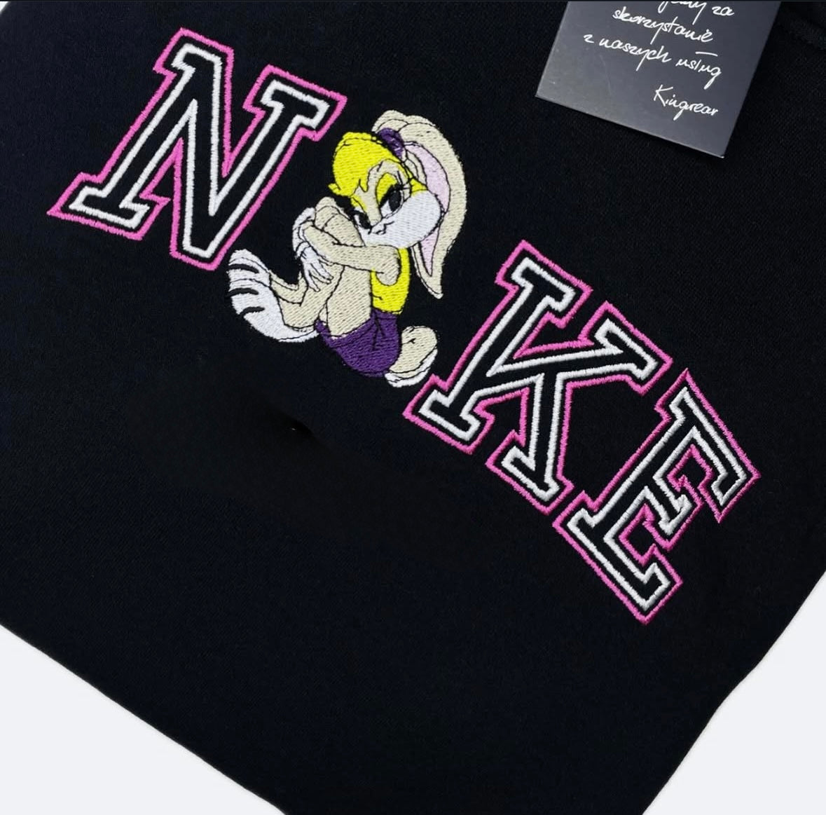 Bluzy haftowane z kapturem Matching LOLA&BUGS