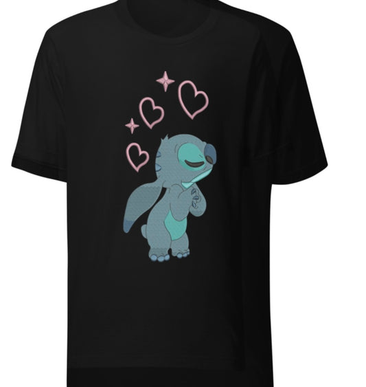 👩‍❤️‍👨 Koszulki MATCHING dla PAR – Stitch & Angel 💙💖