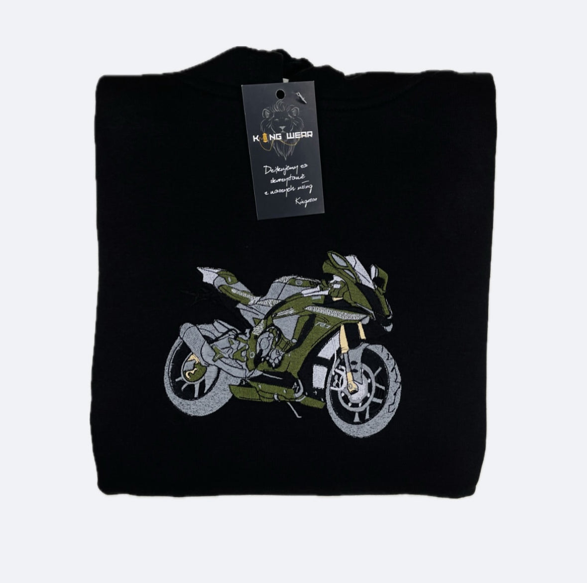 Haft na bluzie z Twojego zdjęcia motoru