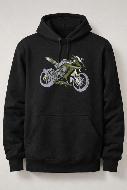 Haft na bluzie z Twojego zdjęcia motoru motoru