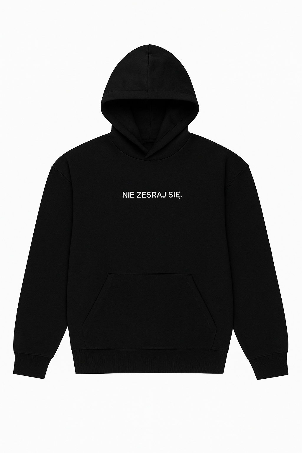 Bluza haftowana nie zesraj się