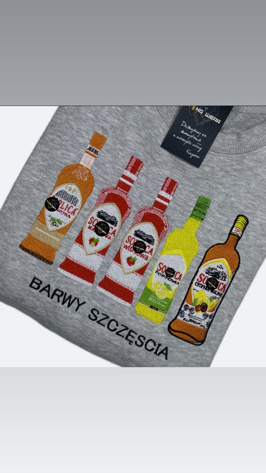 Bluza haftowana barwy szczęścia