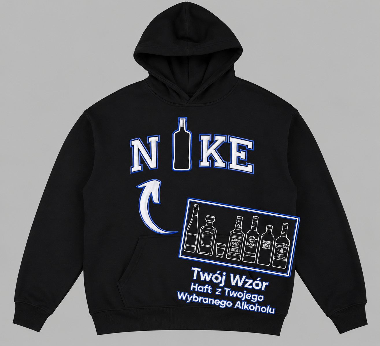 Personalizowana bluza Haftowana – Twój napój