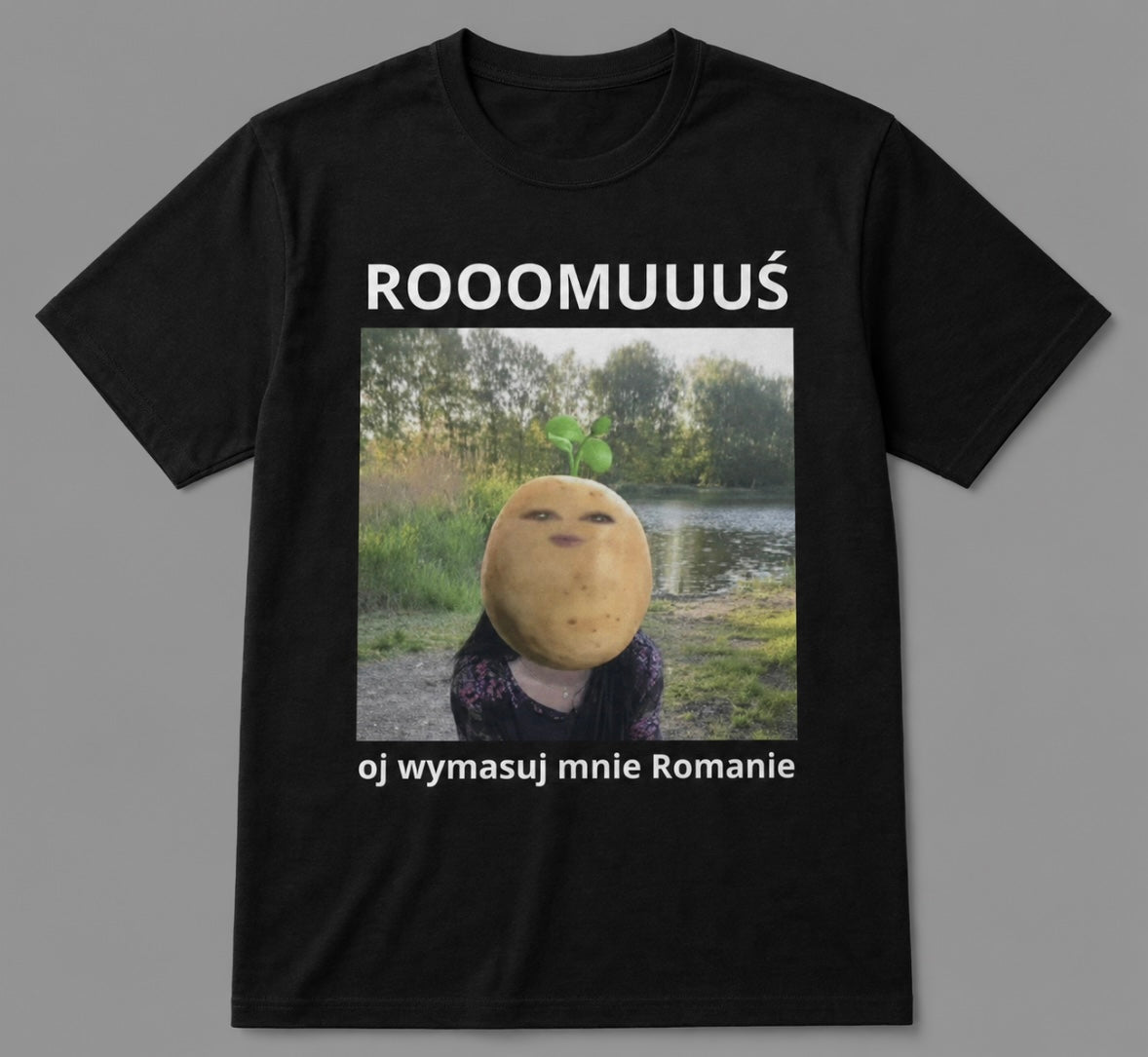 Koszulka z nadrukiem ROMUŚ